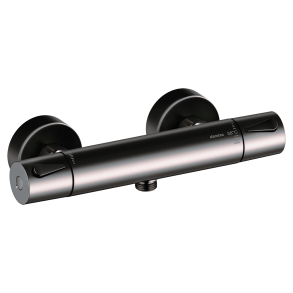 Damixa Silhouet termostatarmatur. B�rstet graphite gr�