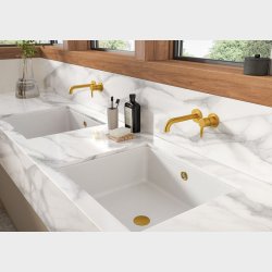   Damixa Silhouet hndvaskarmatur brstet messing PVD 180 mm