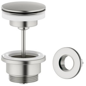 Damixa bundventil push-open - Steel