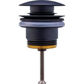 Duravit Push-open bundventil - mat sort