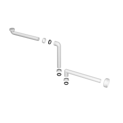 Sanibell vandls pladsbesparende til hndvask/mbel