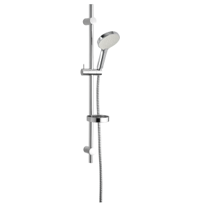 Damixa Silhouet Flex bruses�t med justerbar bruserstang. Krom