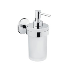 Laufen Cana vgmonteret sbedispenser - Glas/krom