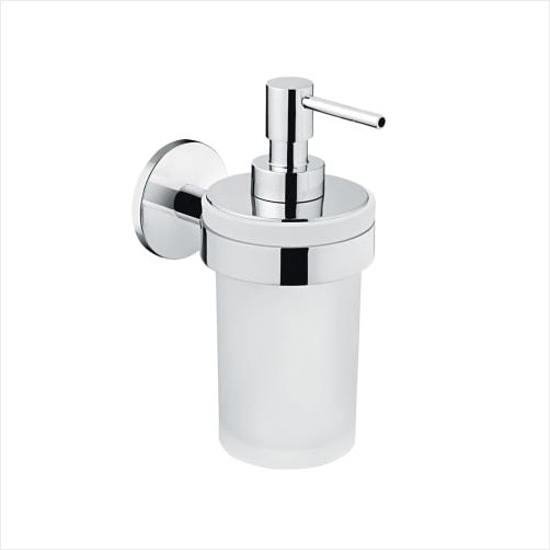 Laufen Cana vgmonteret sbedispenser - Glas/krom