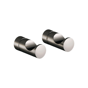 Damixa kroge 2 stk. Brstet graphite gr