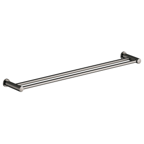 Damixa hndkldestang dobbelt 800 mm. Brstet graphite gr