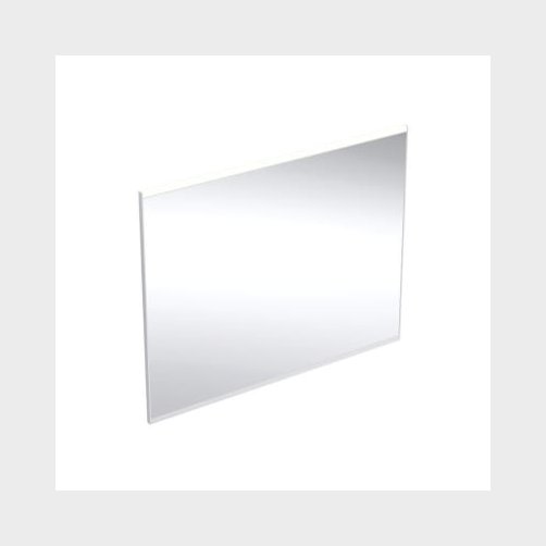 Geberit Option Plus Square spejl 900x700mm med lys direkte. Aluminium