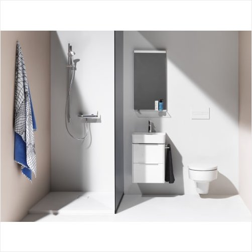 Laufen Base underskab 45 cm med 2 skuffer. Hvid