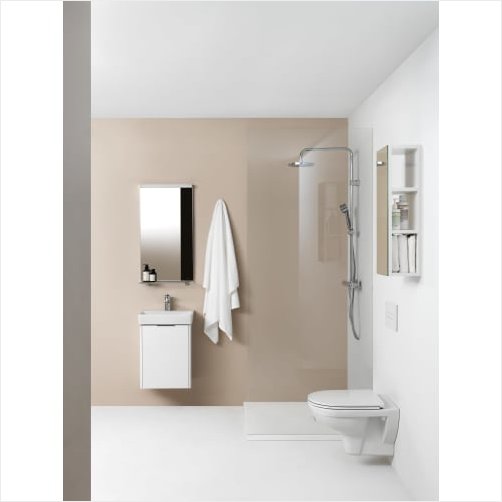 Laufen Base underskab 45 med l�ge. Hvid