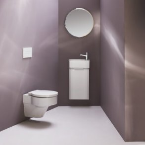 Laufen val m�belpakke 34x22 inkl. h�ndvask i saphirkeramik, mat hvid