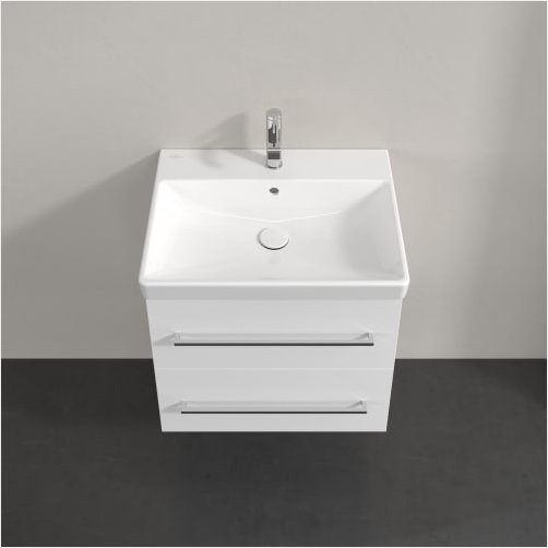 V&B A889 Avento vaskeskab Crystal White