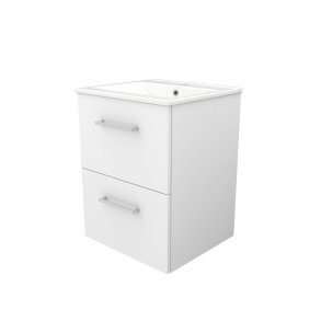 Sanibell Basicline mbelst 50x46 cm. Hvid hjglans