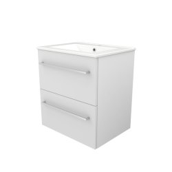 Sanibell Basicline mbelst 60x46 cm. Hvid hjglans