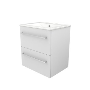 Sanibell Basicline mbelst 60x46 cm. Hvid hjglans