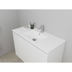 Sanibell Online mbelst 101x46 cm - Hvid hjglans (usamlet)