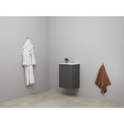 Sanibell Online mbelst 46x36cm mat antracit med 1 lge