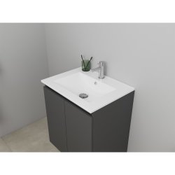 Sanibell Online mbelst m/ 2 lger, 61x46cm - Mat antracit