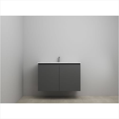 Sanibell Online mbelst 101x46 cm - Mat antracit