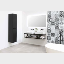  Sanibell Online hjskab 145x30x30 mat antracit leveres usamlet