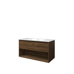 Sanibell Proline mbelst 100x46cm cabana eg 1 skuffe ben hylde