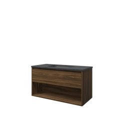 Sanibell Proline mbelst 100x46cm cabana eg 1 skuffe ben hylde