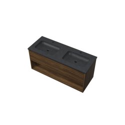 Sanibell Proline mbelst 120x46cm cabana eg 1 skuffe ben hylde