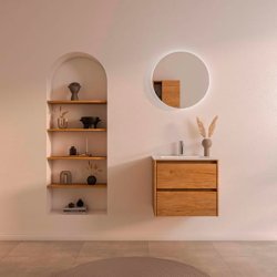 Sanibell Proline mbelst 80x46 cm. Inkl. 2 softclose skuffer. Ideal eg