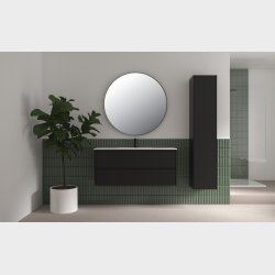 Sanibell Proline mbelst 120 x 46 cm, 2 softclose skuffer. Matsort