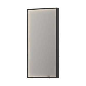 Sanibell INK SP19 rektangulrt spejl 40x80cm p matsort aluramme