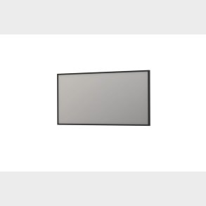 Sanibell INK SP18 rektangulrt spejl 160x80cm p matsort ramme