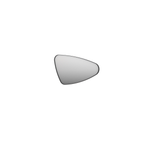 Sanibell SP22 spejl 120x70 cm matsort