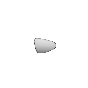 Sanibell SP22 spejl 80x50 cm matsort