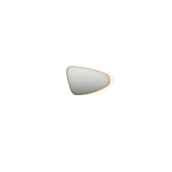 Sanibell SP23 spejl 120x70 cm matguld