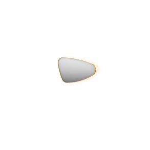 Sanibell SP23 spejl 120x70 cm matguld