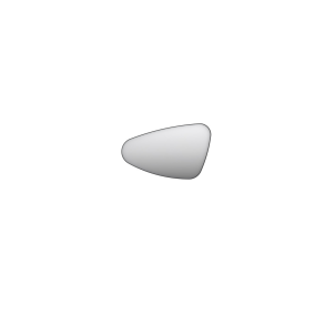 Sanibell SP22 spejl 120x70 cm matsort