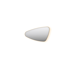 Sanibell SP23 spejl 120x70 cm matguld