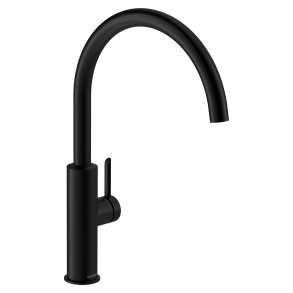 Damixa Iris k�kkenarmatur 22,5 cm tud - Mat sort