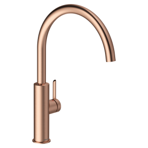 Damixa Iris k�kkenarmatur 22,5 cm tud - B�rstet kobber