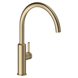 Damixa Iris k�kkenarmatur 22,5 cm tud - B�rstet bronze