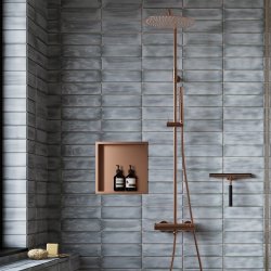 Damixa Iris brusesystem - B�rstet kobber