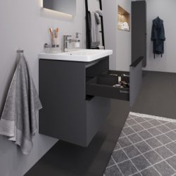Duravit D-Neo mbelst (Vask &amp; vaskeskab) 650 mm, Grafit mat