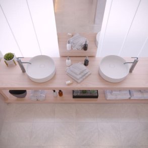 Ideavit solidfloat-40 hndvask til bordmontering 40 cm