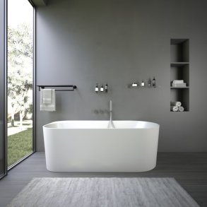  Ideavit viva fristende akryl badekar 170x80cm