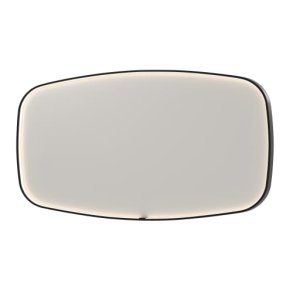 Sanibell SP31 Spejl 160x80cm brstet metal sort 