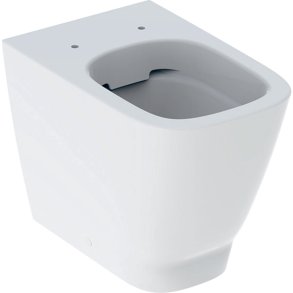 Geberit SMYLE gulvst�ende toilet 350x410x540mm, back to wall, rimfree, universall�s, hvid keratect glasur