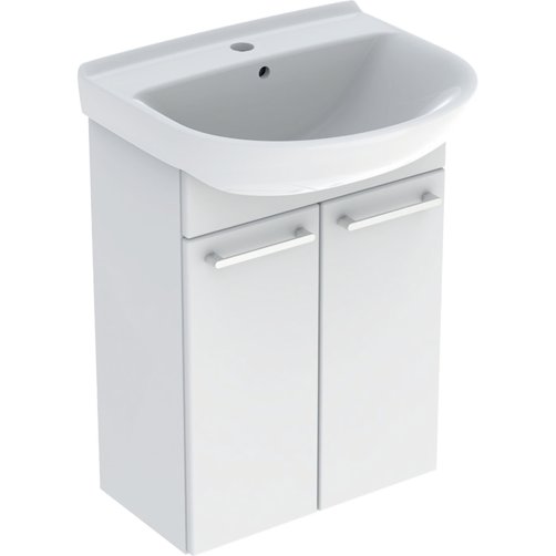 If� Cera m�bels�t 50 cm med 2 l�ger og Cera vask, hvid