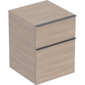 Geberit iCon sideskab eg m/mat lava lakeret h�ndtag