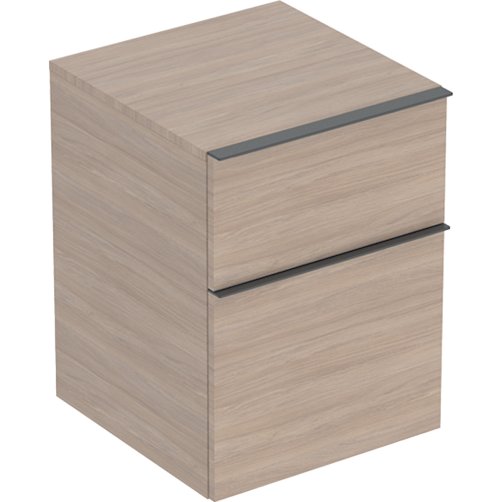 Geberit iCon sideskab eg m/mat lava lakeret h�ndtag