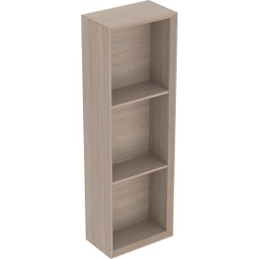 Geberit Icon v�gskab 225x132x700mm eg natur melamin tr�struktur
