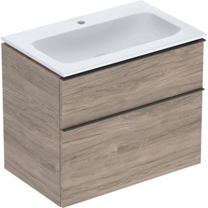 Geberit iCon m�bels�t n�ddetr� melamin tr�struktur 75 cm